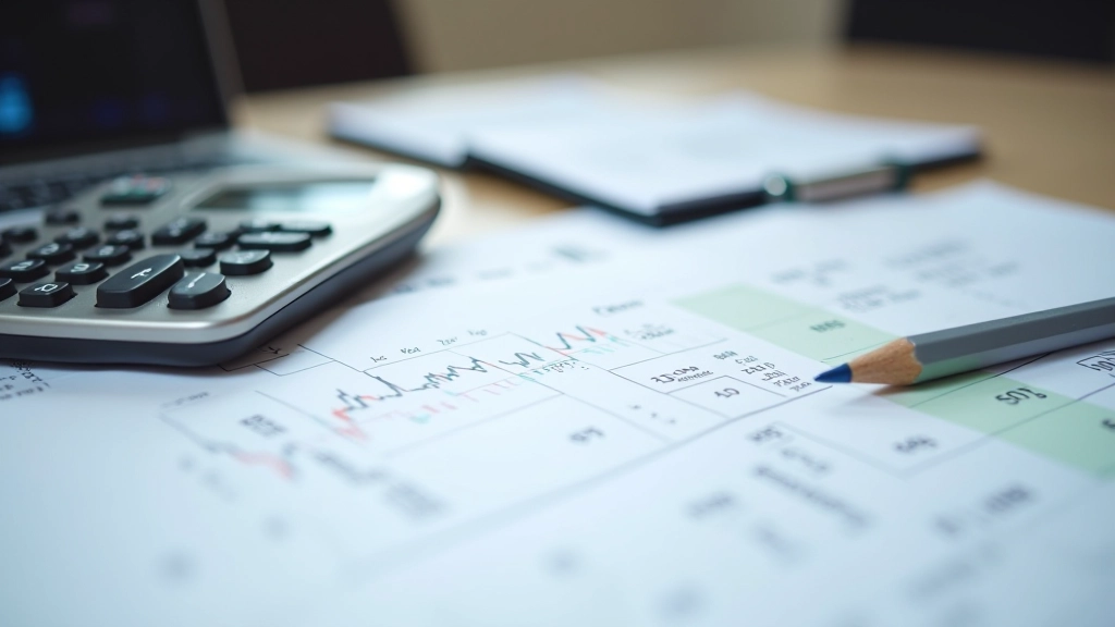 Foglio di calcolo con dati finanziari e gestione del rischio